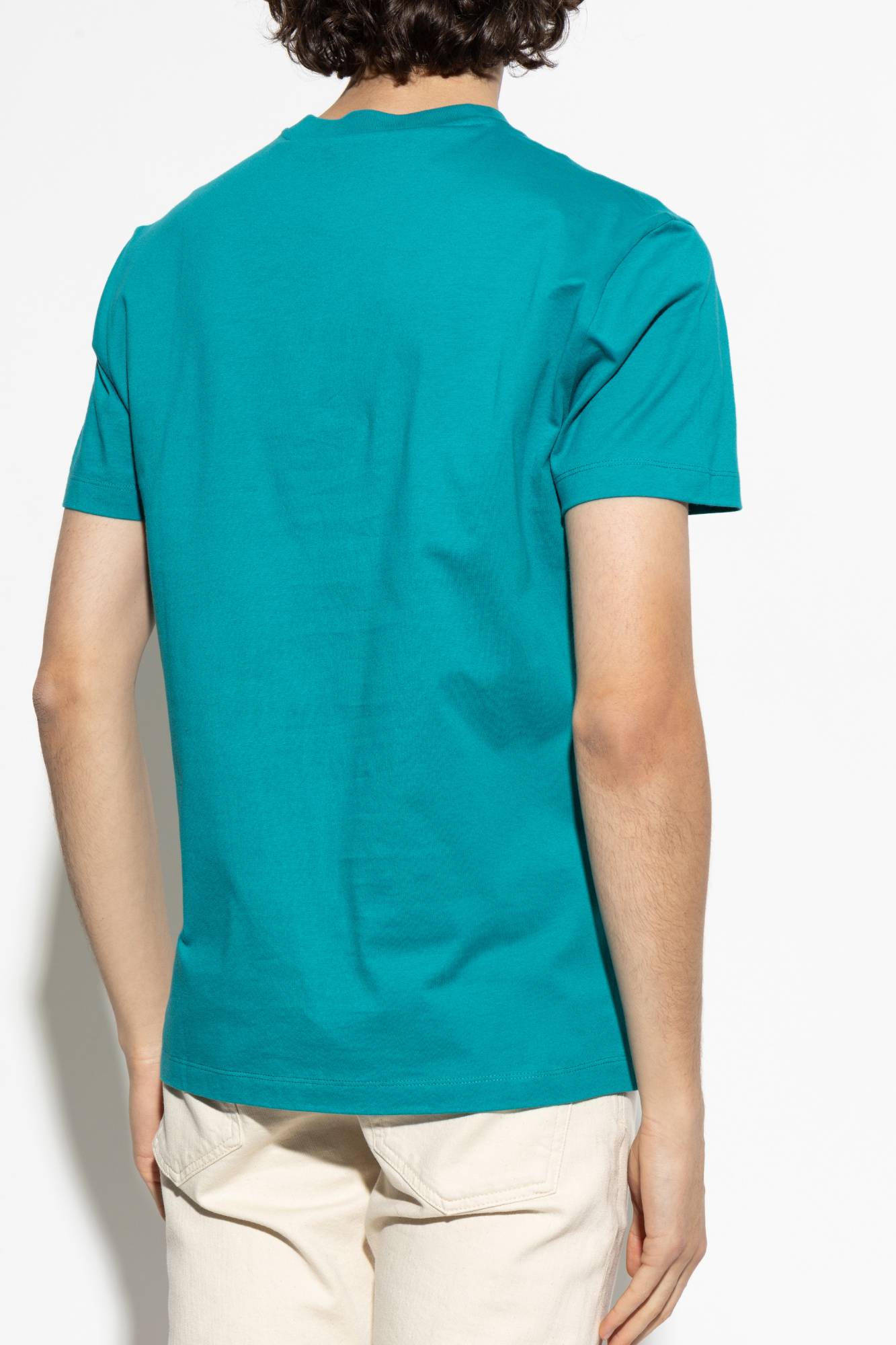 Versace T-shirt with printed logo | Men's Clothing | Vitkac